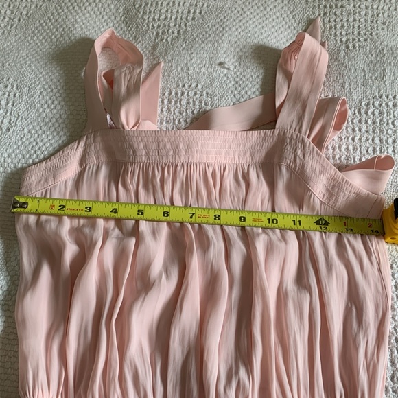 Ramy Brook Mackenzy Midi Summer Dress Powder Pink Extra Small (US4) - Picture 13 of 14